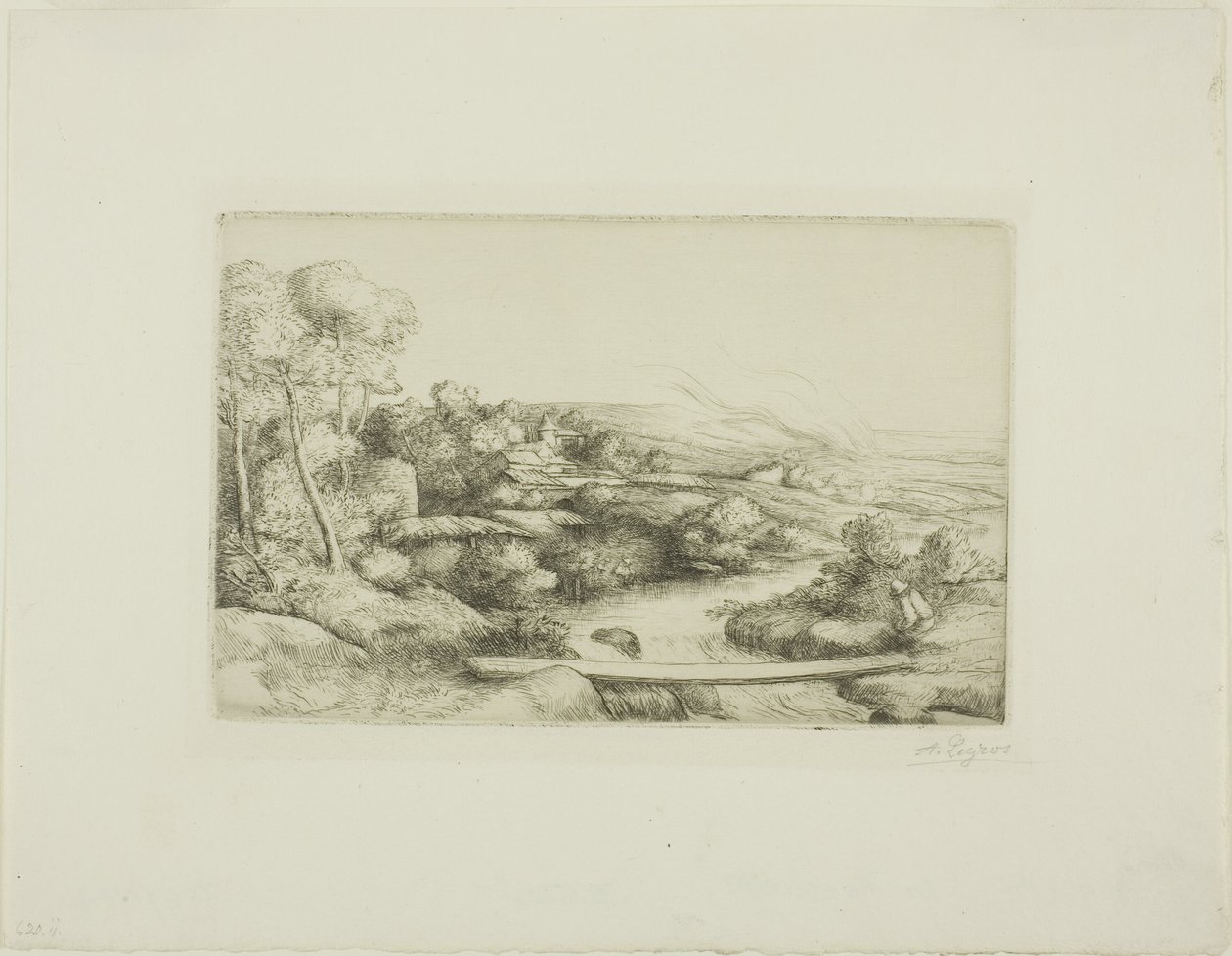 A passarela de Alphonse Legros