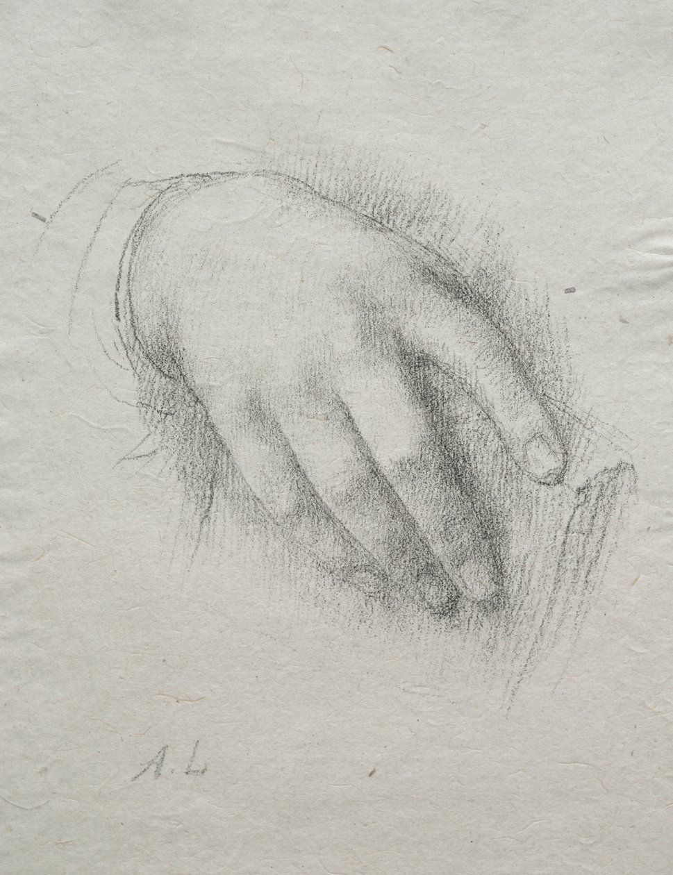 A Mão de Nora E. Legros de Alphonse Legros