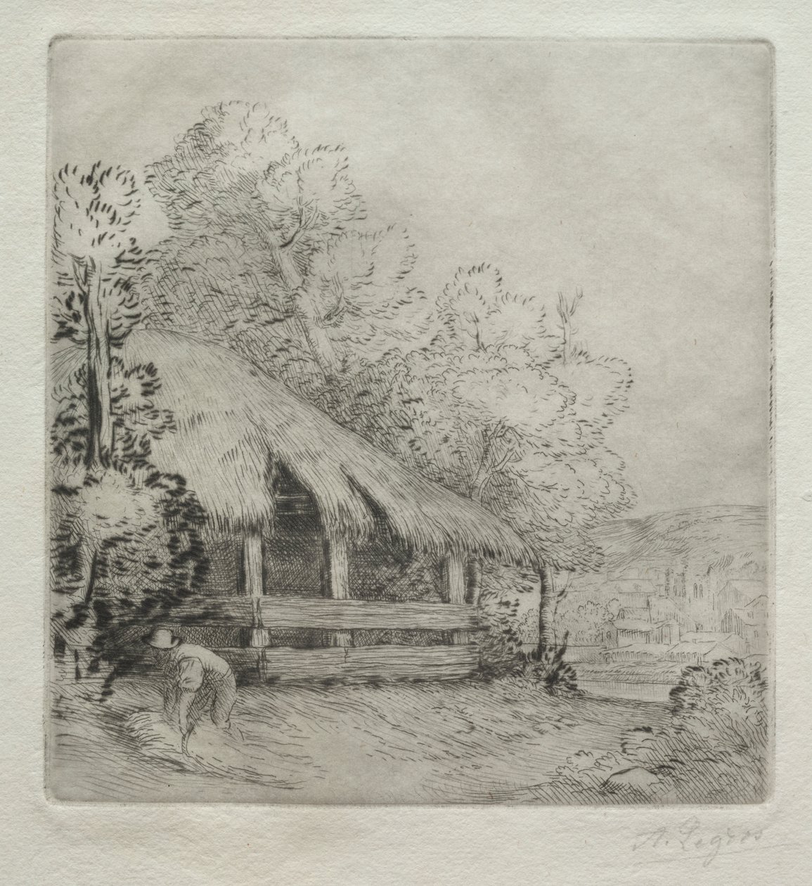 O Pequeno Galpão (Le Petit Hangar) de Alphonse Legros