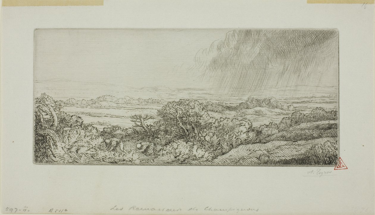 Os coletores de cogumelos de Alphonse Legros