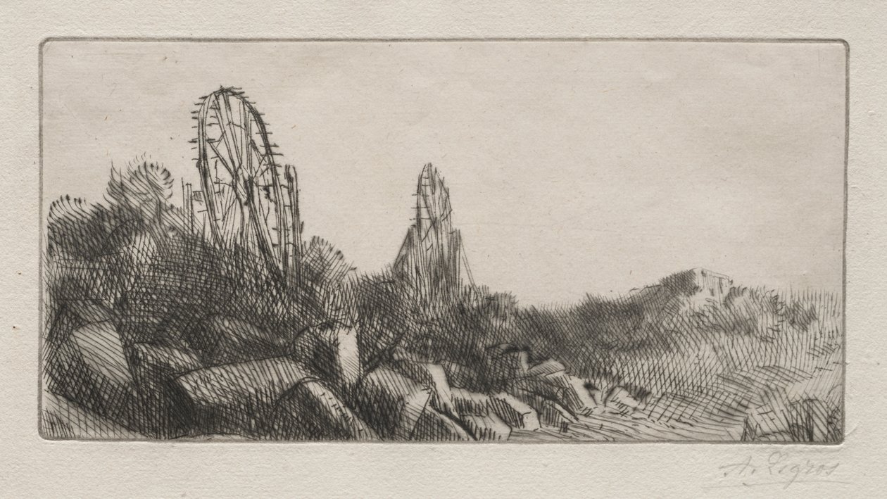 As antigas pedreiras de Montrouge de Alphonse Legros