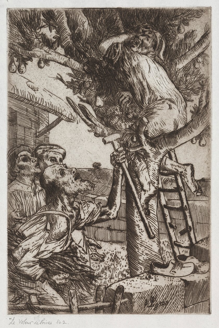 O ladrão de pêras, nº 1 de Alphonse Legros