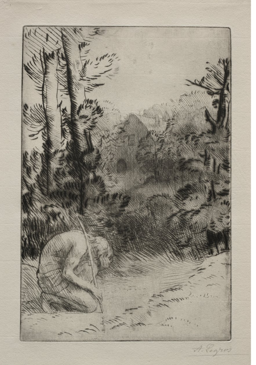 O Filho Pródigo (2ª Placa) de Alphonse Legros