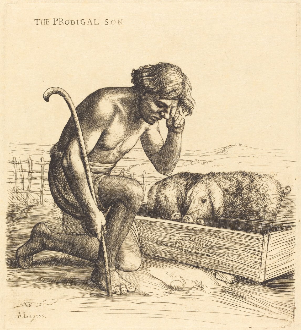 The Prodigal Son, 1st plate (L