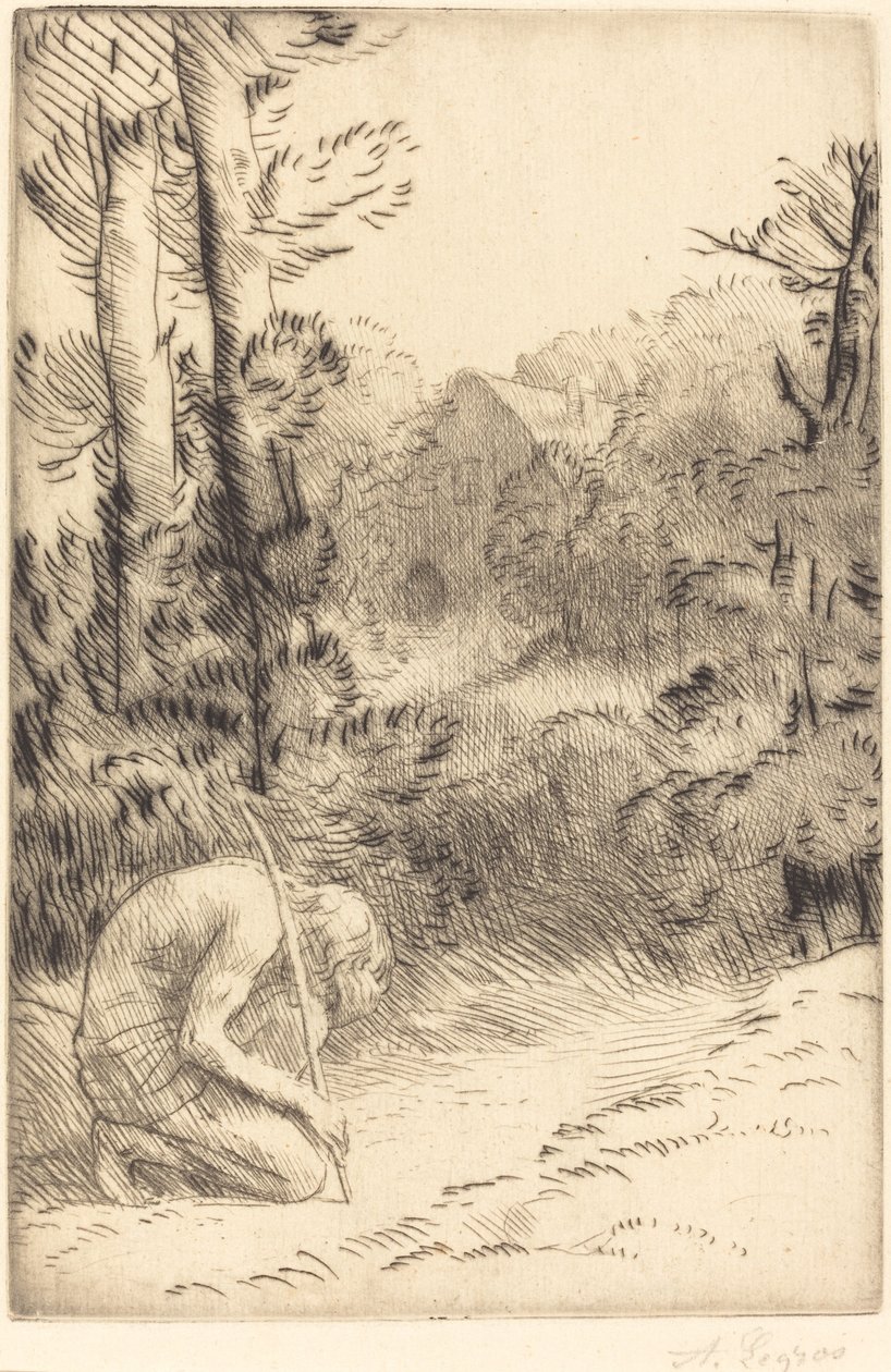 O Filho Pródigo, 2ª placa O Filho Pródigo. de Alphonse Legros