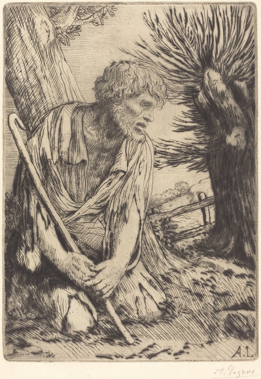 O Filho Pródigo, 3ª placa O Filho Pródigo. de Alphonse Legros