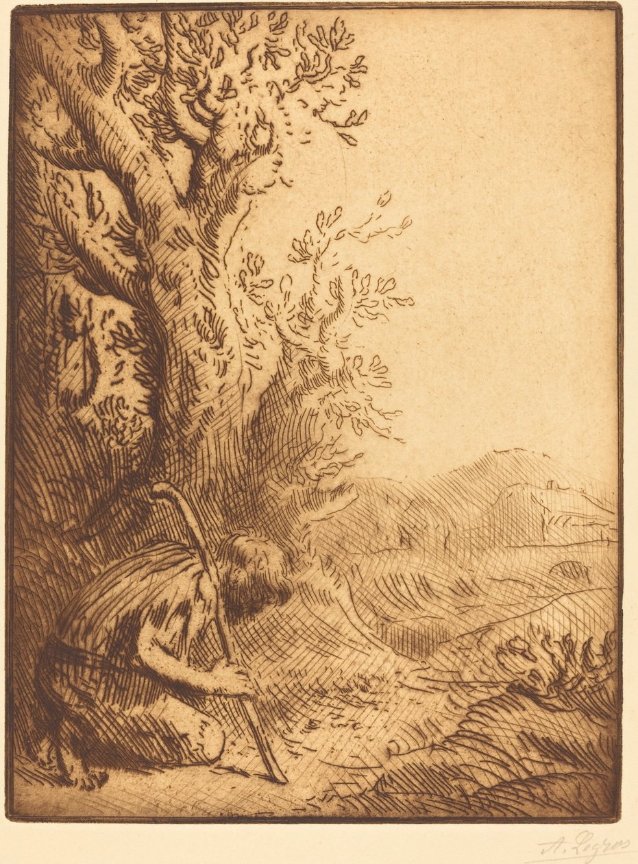 O Filho Pródigo, 4ª placa de Alphonse Legros