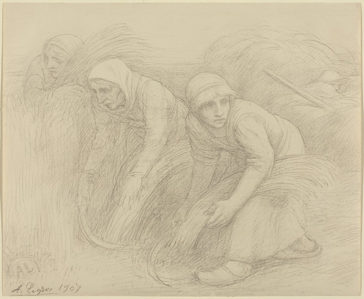 Os ceifeiros de Alphonse Legros