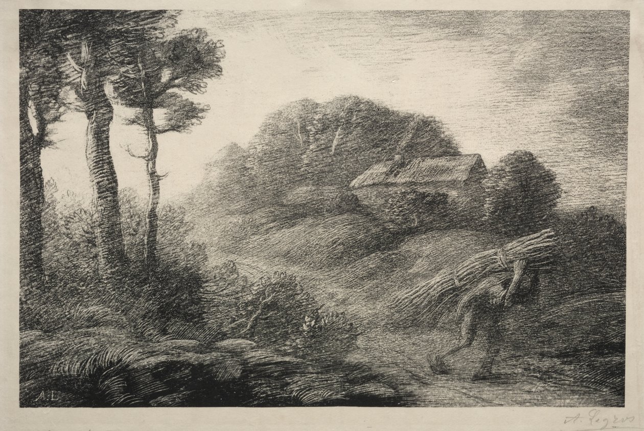 O Retorno do Bicha Coletor (2º estado) de Alphonse Legros