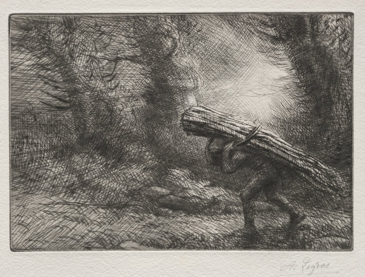 O retorno à casinha de Alphonse Legros