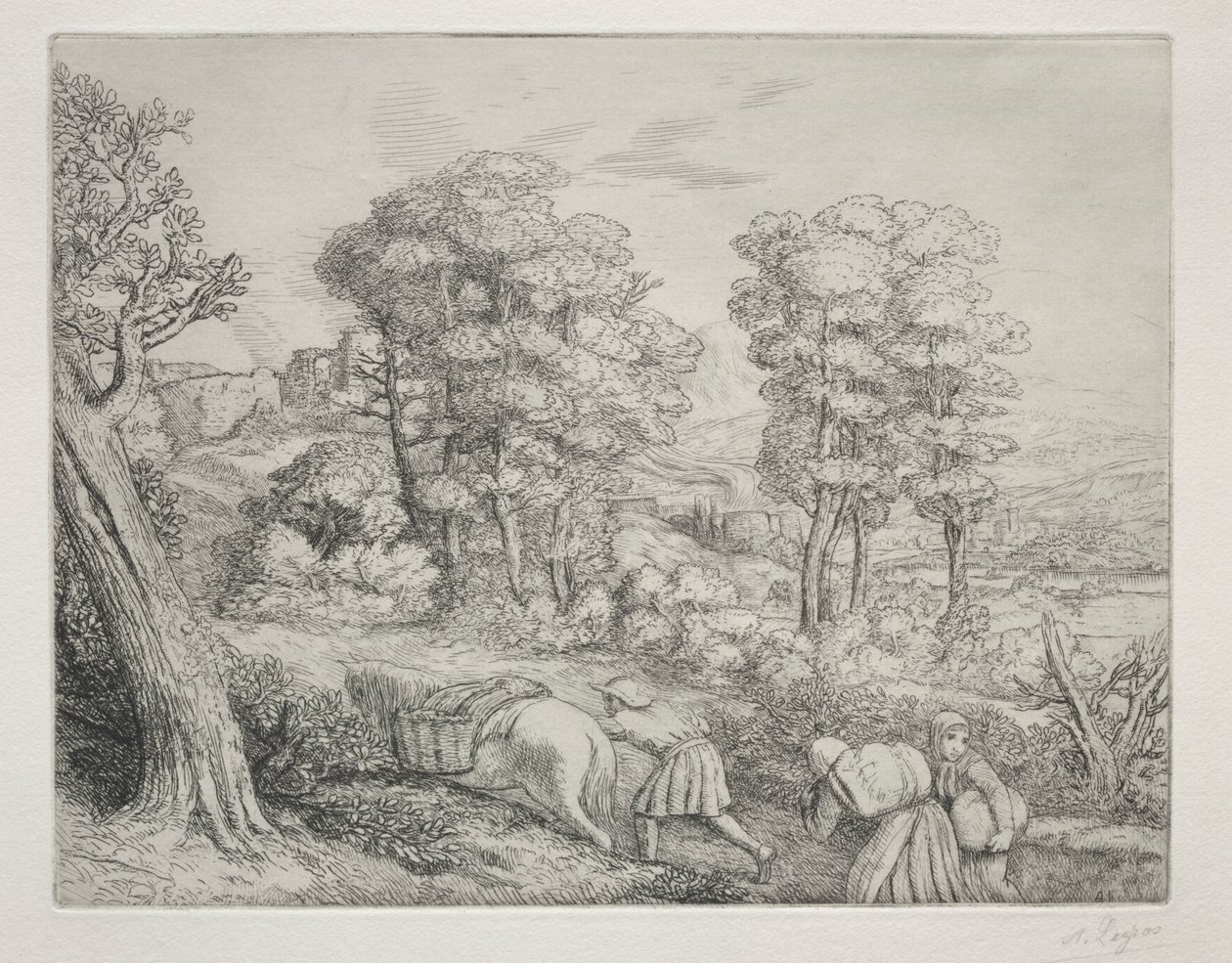 O retorno à fazenda O retorno à fazenda. de Alphonse Legros
