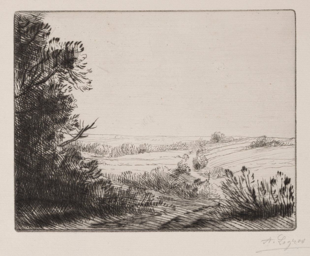 A Estrada para Horville de Alphonse Legros