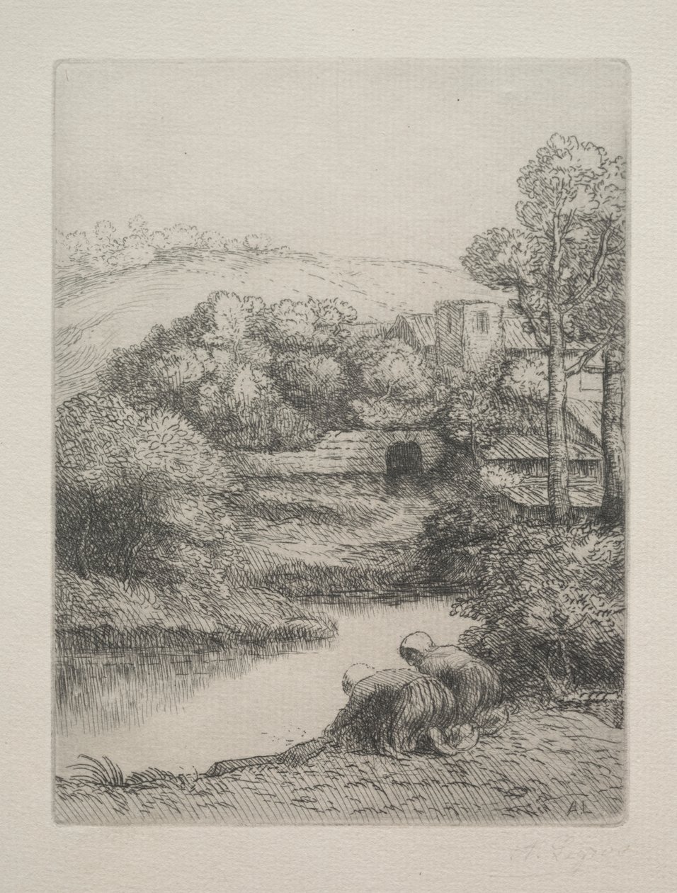 A casa de lavagem de Alphonse Legros