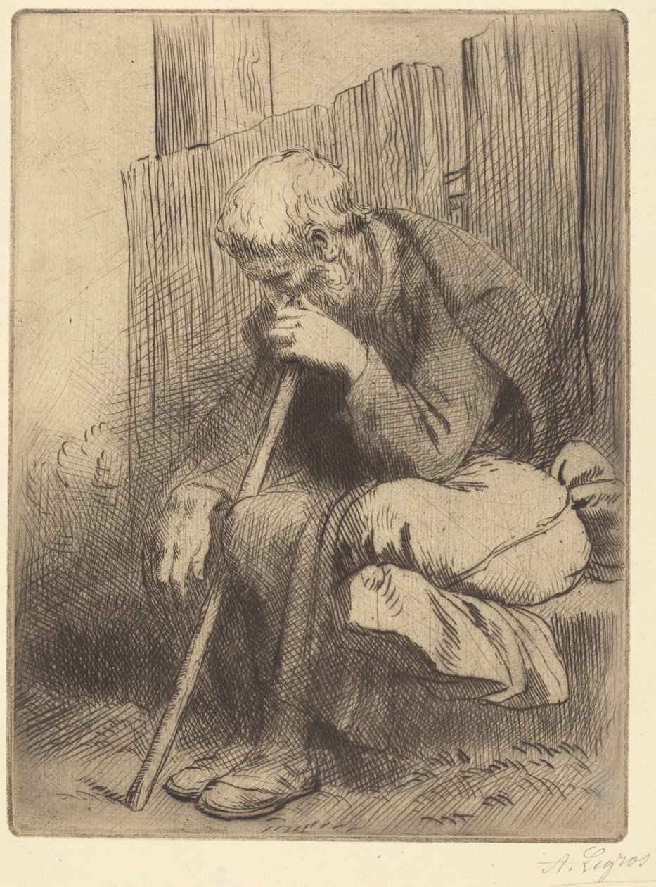 O pensador de Alphonse Legros