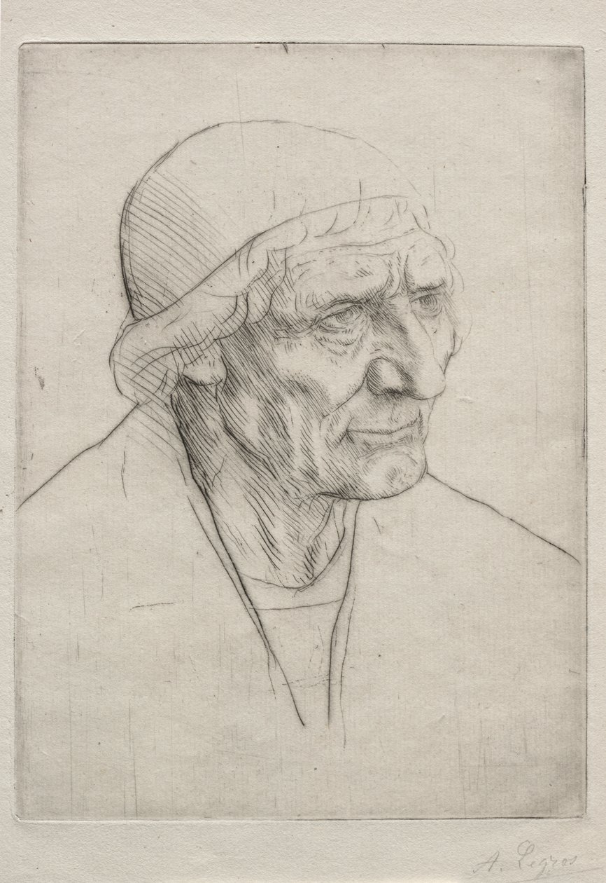 Cabeça de bênção de Alphonse Legros