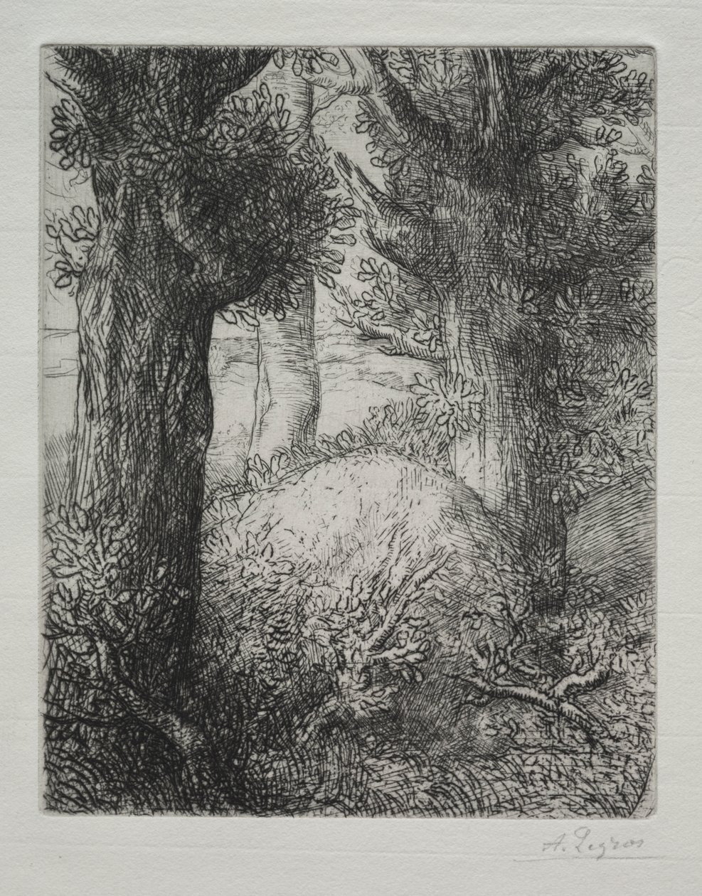 túmulos gauleses de Alphonse Legros