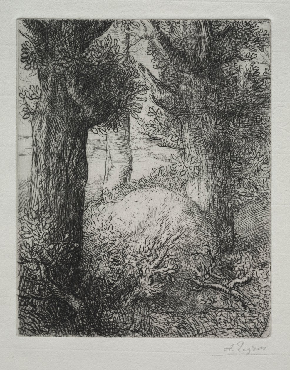 Túmulo gálico. de Alphonse Legros