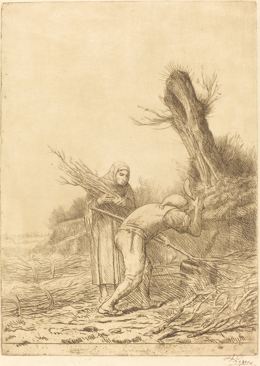 Os fabricantes de galhos Os fabricantes de galhos. de Alphonse Legros