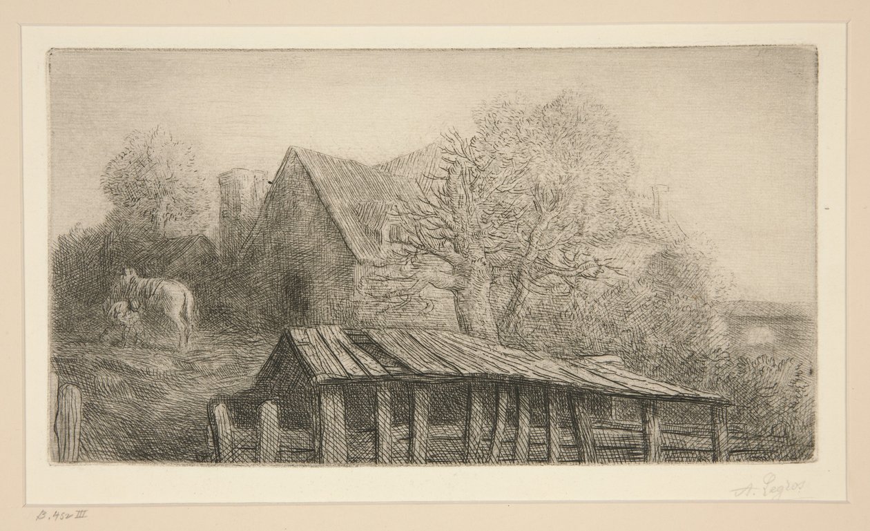 Uma antiga estalagem de Alphonse Legros