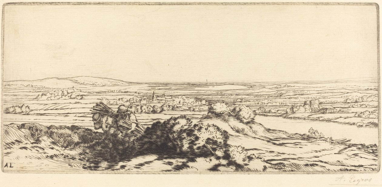 Vale das Dunas La vallee des dunes. de Alphonse Legros