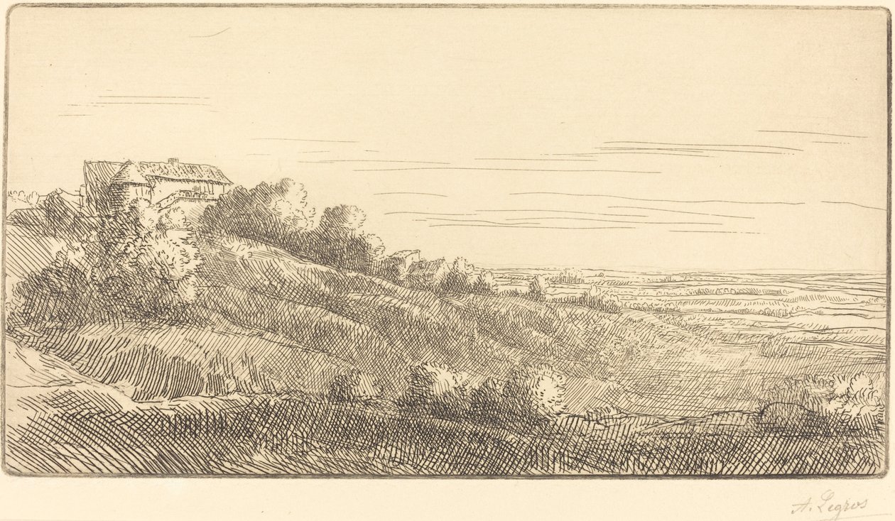Vale de Veronne La vallee de Veronne. de Alphonse Legros