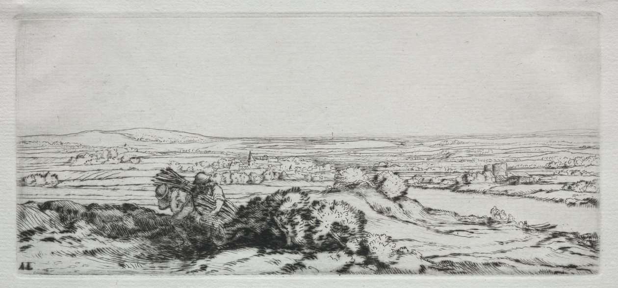 Vale das Dunas (O Vale das Dunas) de Alphonse Legros