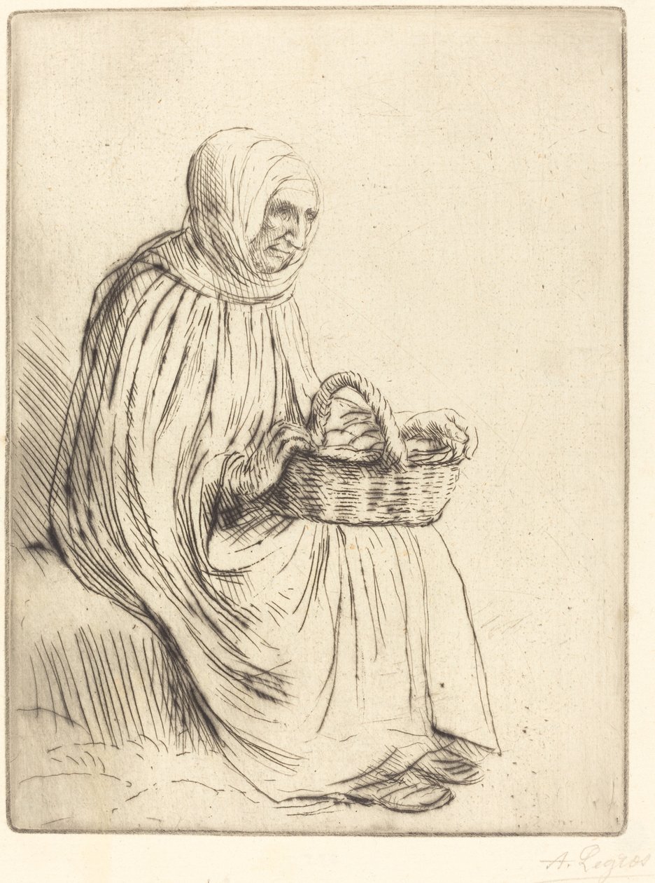 Mulher do mercado de Alphonse Legros