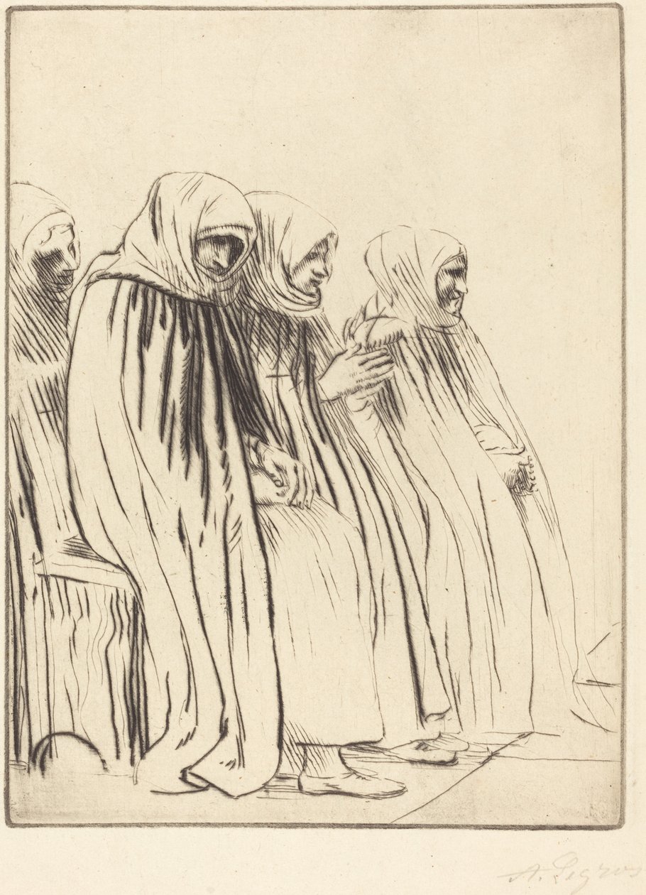 Mulheres de Bruxelas de Alphonse Legros