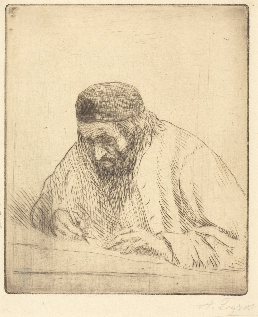 Escritor de Alphonse Legros