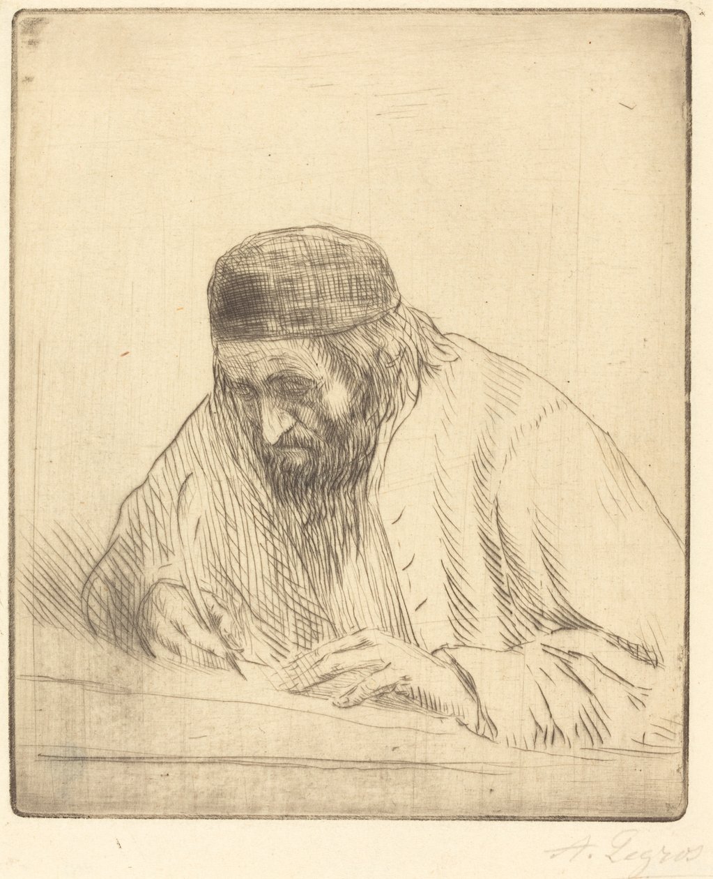 Escritor O escritor. de Alphonse Legros