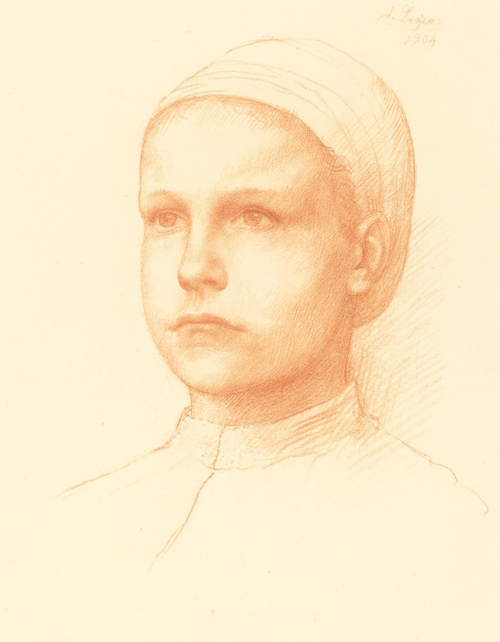 jovem camponês de Alphonse Legros