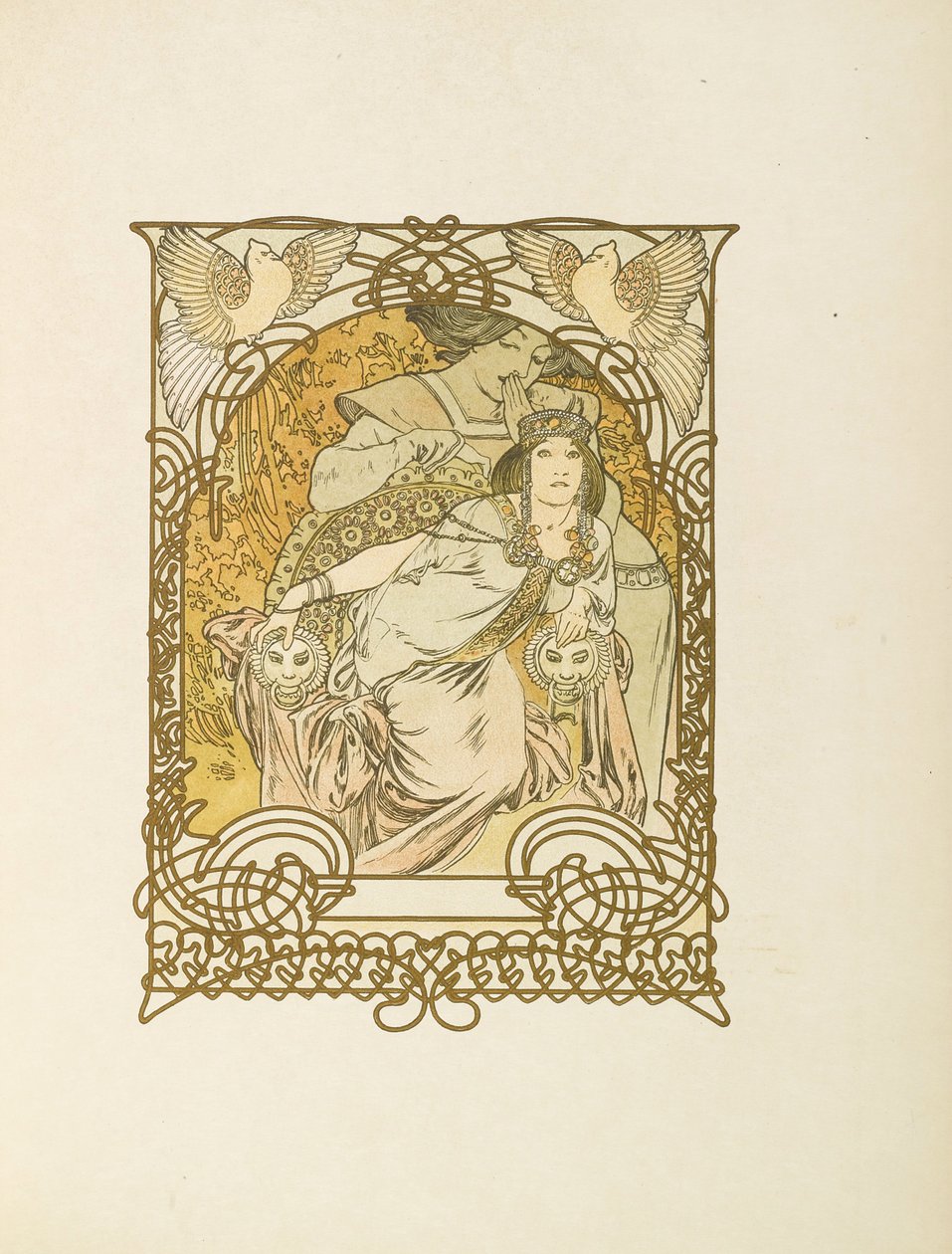 Ilsée, a Princesa de Trípoli (Ilsée, Princesse de Tripoli) de Robert de Flers de Alphonse Marie Mucha