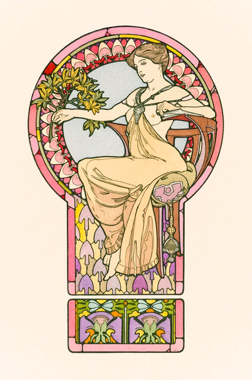Sem título de Documentos Décoratifs de Alphonse Marie Mucha
