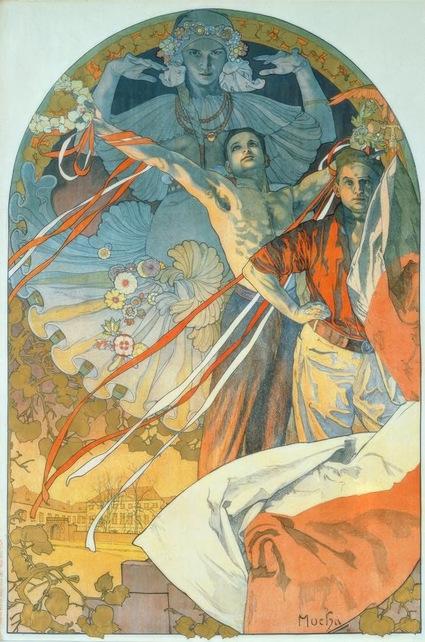 8. Festival de Sokol de Alphonse Mucha