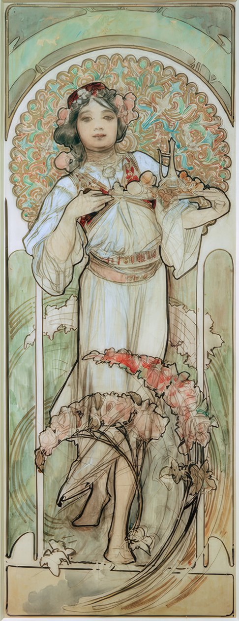 Bósnia-Herzegovina de Alphonse Mucha