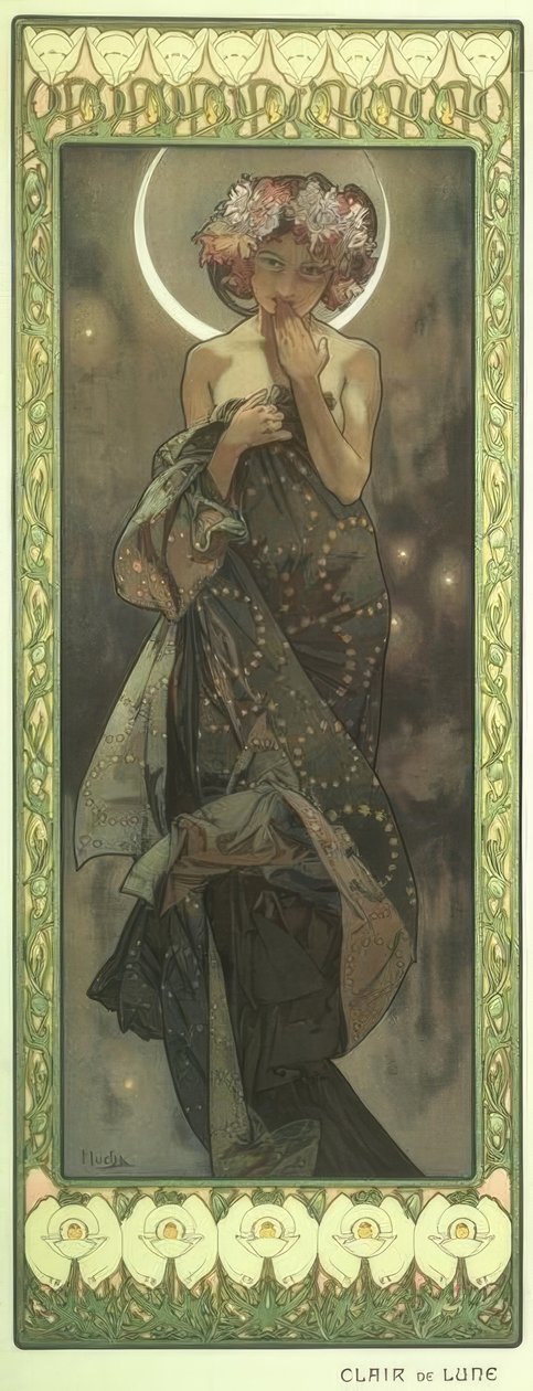 Luar de Alphonse Mucha