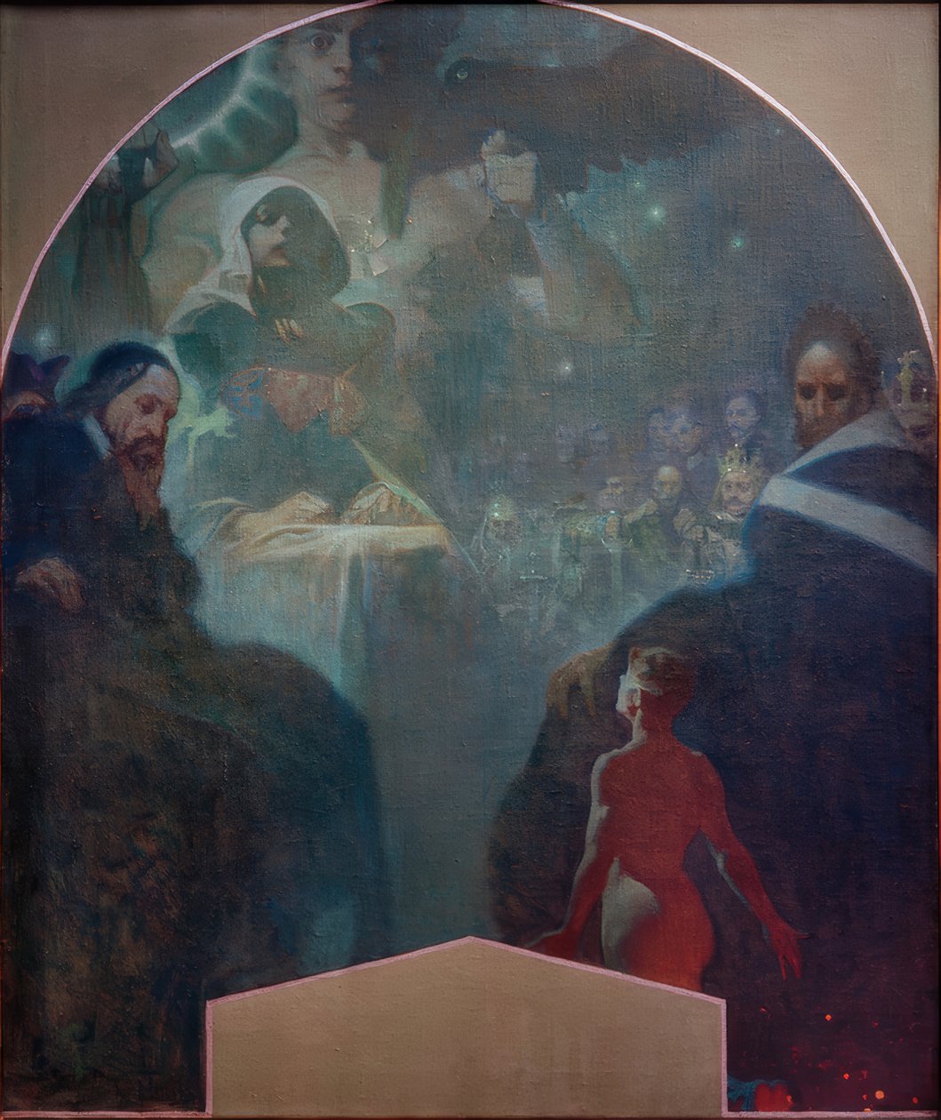 A vítima de Alphonse Mucha
