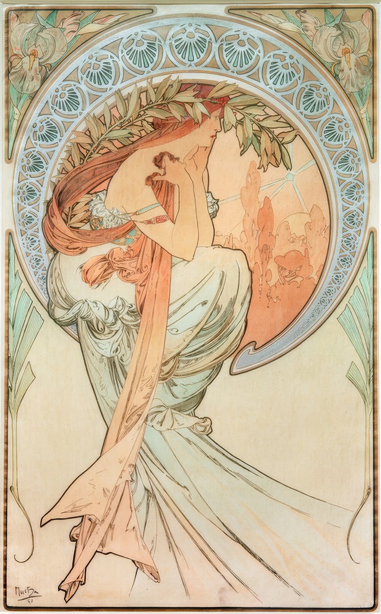 A poesia de Alphonse Mucha