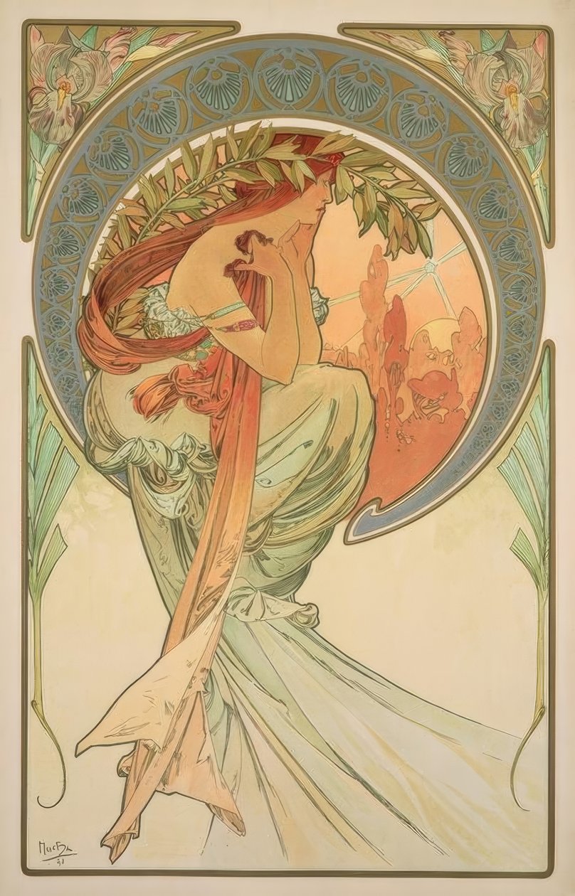 A poesia de Alphonse Mucha