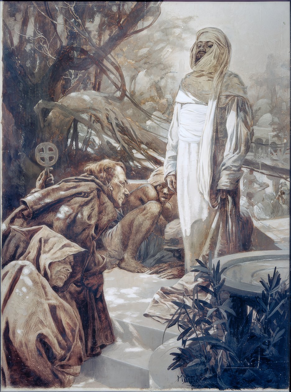 História da Espanha, ilustração de Alphonse Mucha