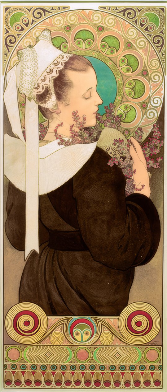 Heidekraut de Alphonse Mucha