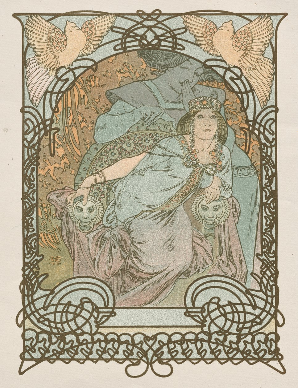 Ilsee, Princesa de Trípoli de Alphonse Mucha
