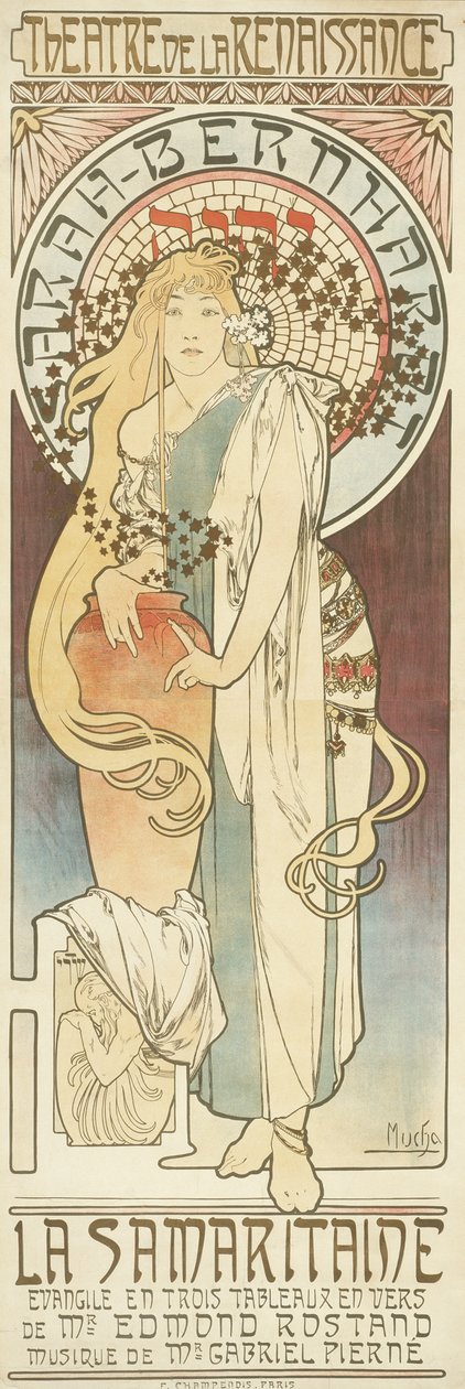 A Samaritana de Alphonse Mucha