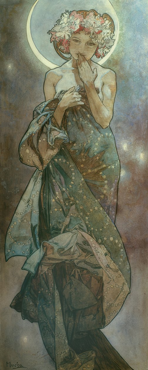 Luar de Alphonse Mucha
