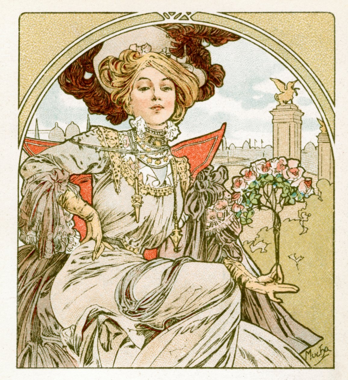 Exposição de Paris, 1900 de Alphonse Mucha
