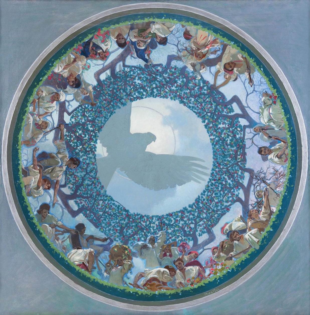 A Unidade Eslava, 1910-1911 de Alphonse Mucha