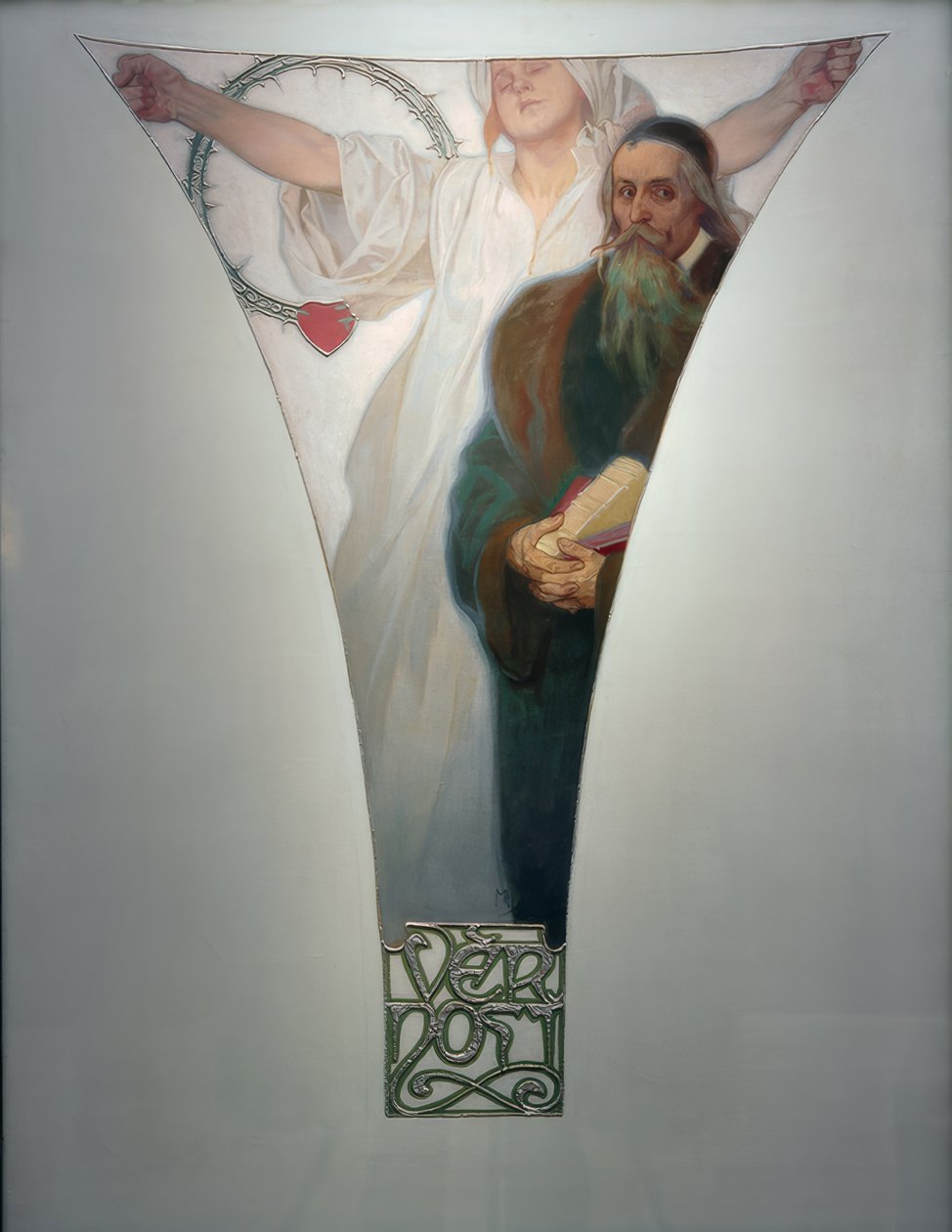 Fidelidade - J.A.Komensky de Alphonse Mucha