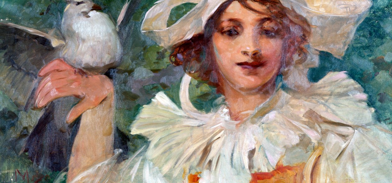 Sem título, c1880-1930 de Alphonse Mucha