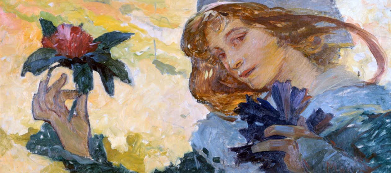 Sem título, c1880-1930 de Alphonse Mucha