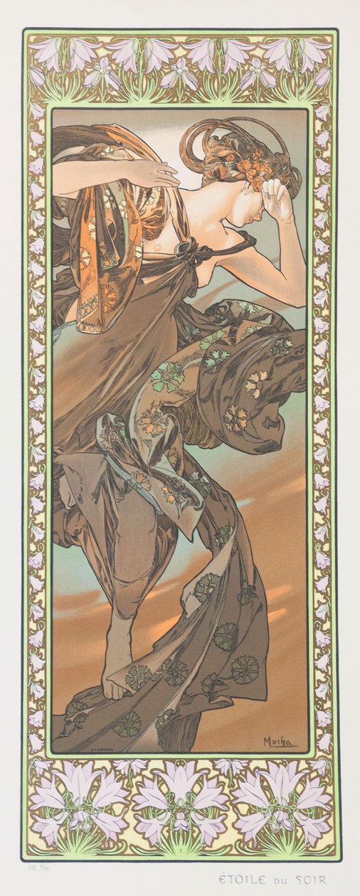 Estrela da noite A estrela da noite, 1902. de Alphonse Mucha